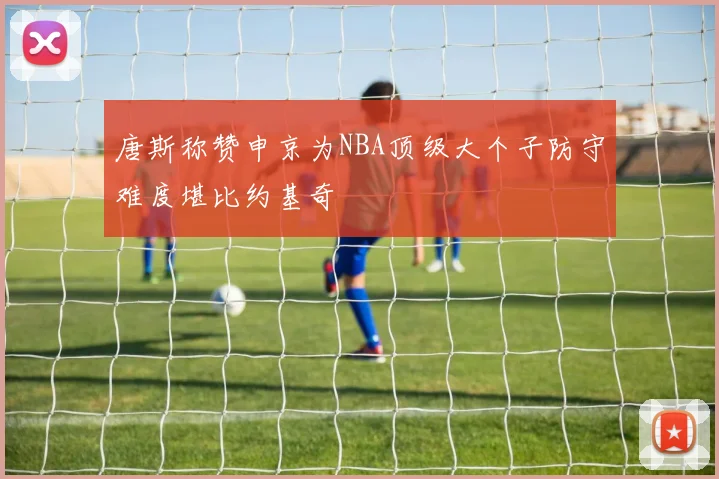 唐斯称赞申京为NBA顶级大个子防守难度堪比约基奇